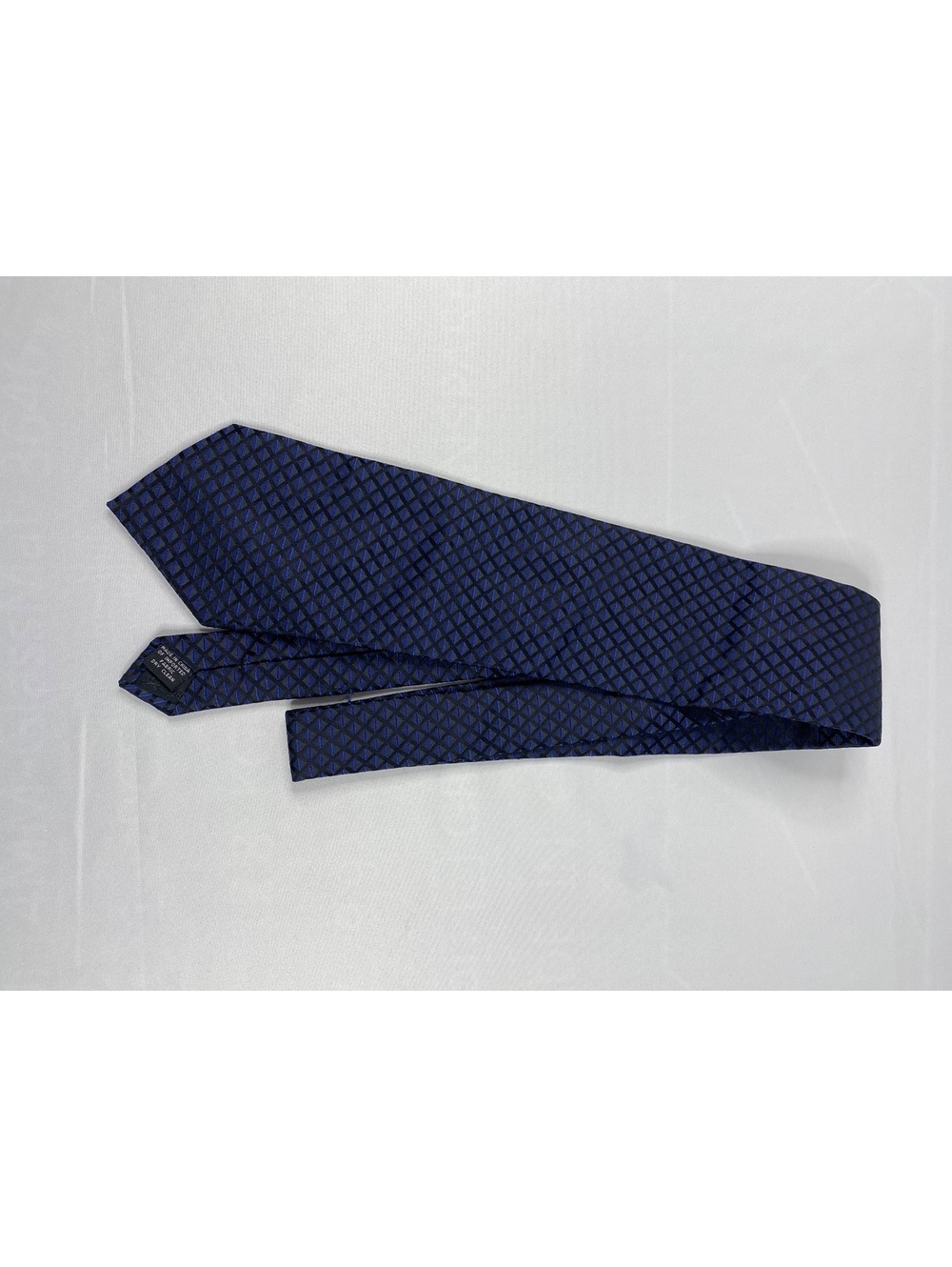Nautica Men's Silk Tie Blue Patterned Classic Business Casual Designer Neckwear